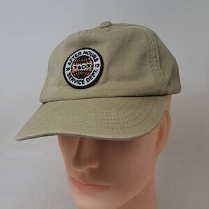 P&Co Hat After Hours Service Dept Baseball Cap Beige Cotton One Size Adjustable